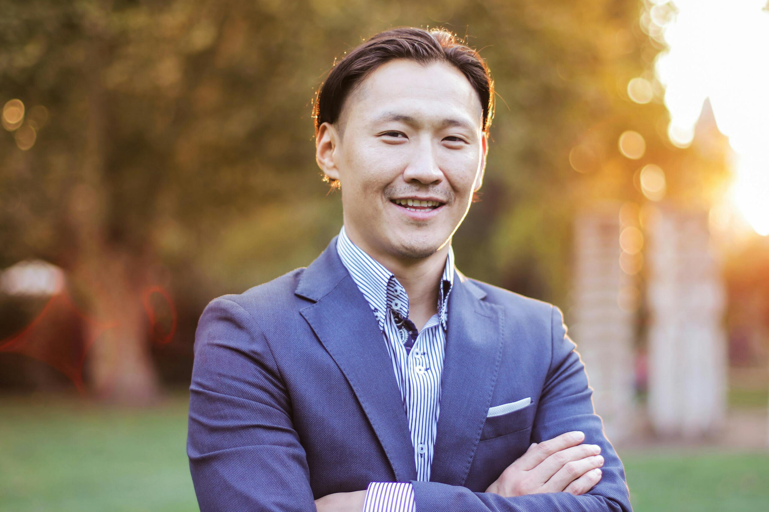 Portrait of David Tan, Property Agent Singapore